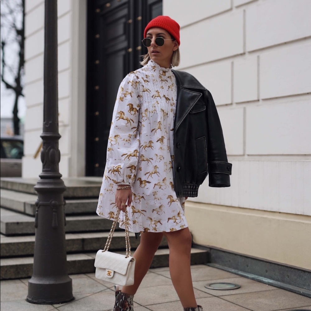 Ganni Horse Dress